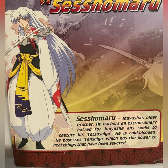Inuyasha Sesshomaru Action Figure Set, Limited Edition !